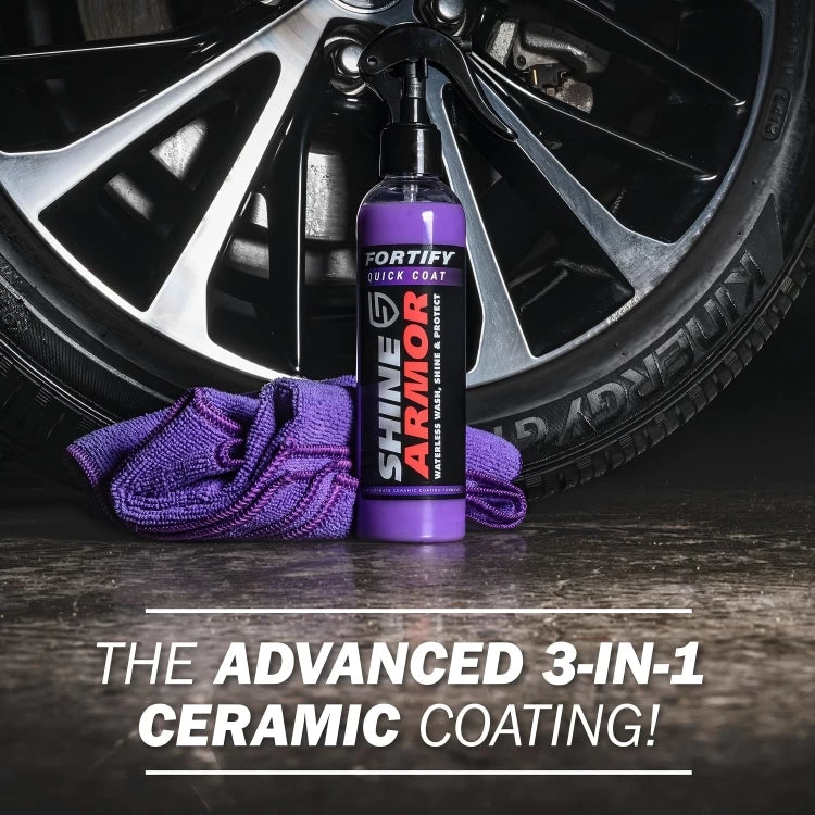 SHINE ARMOR Fortify Quick Coat & Revive - Recubrimiento de cerámica para automóvil