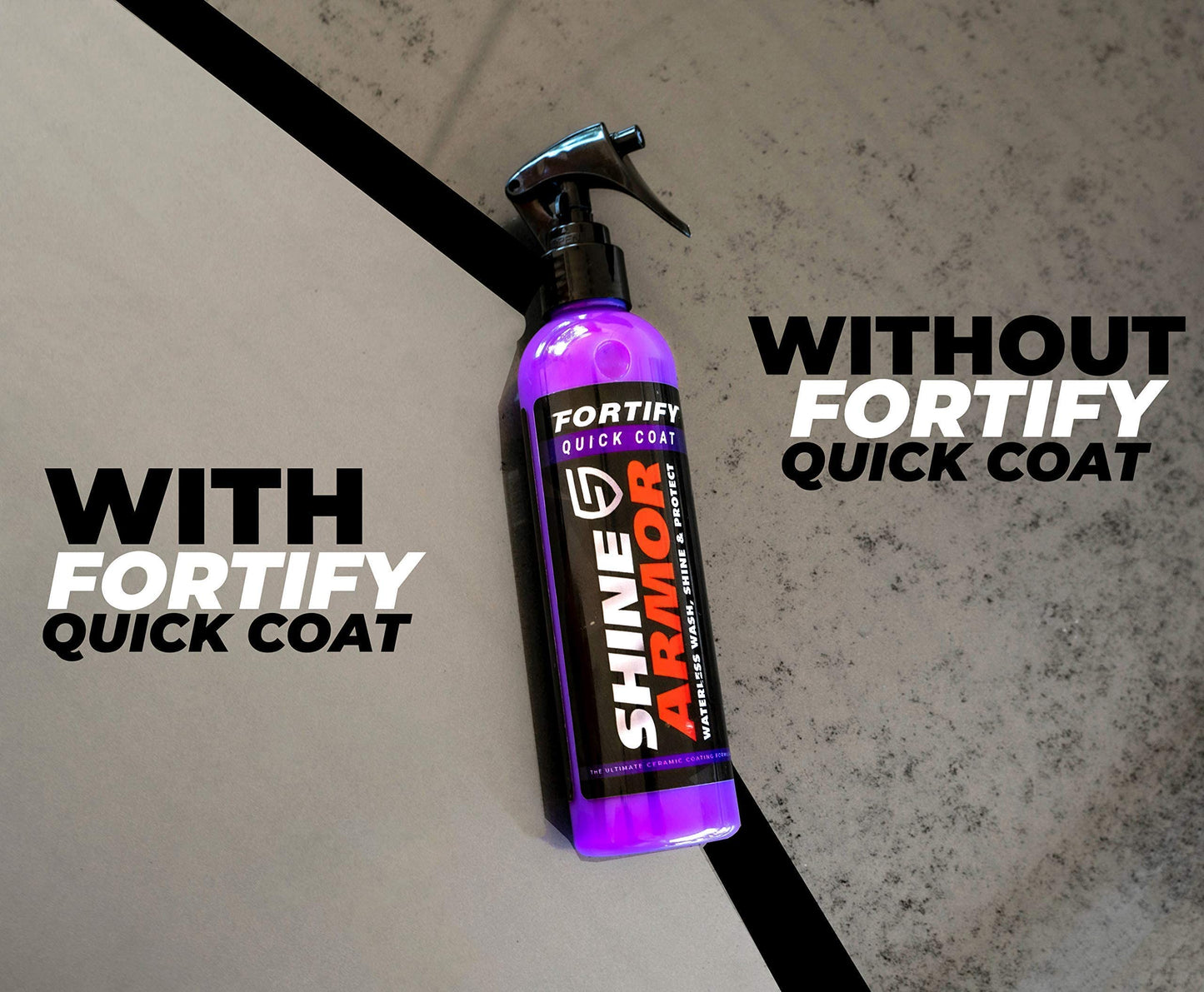 SHINE ARMOR Fortify Quick Coat & Revive - Recubrimiento de cerámica para automóvil