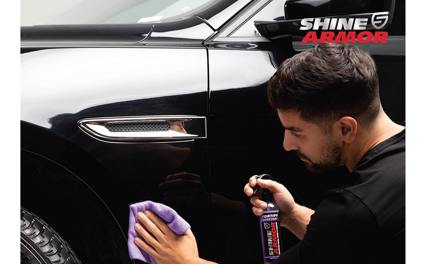 SHINE ARMOR Fortify Quick Coat & Revive - Recubrimiento de cerámica para automóvil