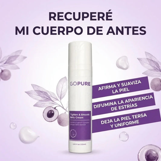 GoPure - Abdomen más firme, piel más lisa y confianza renovada