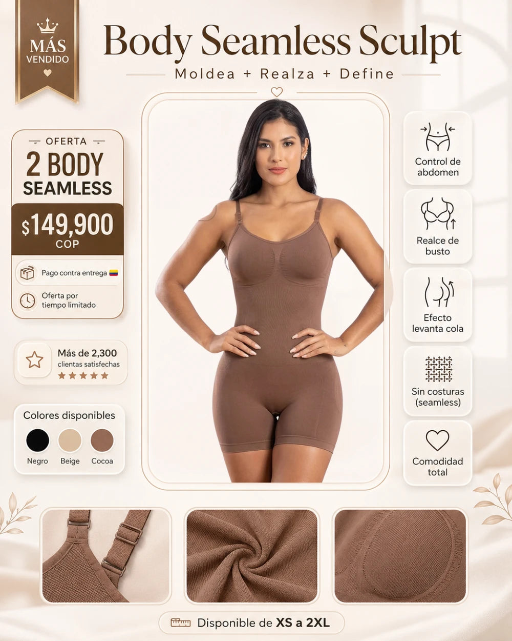 Faja Short Invisible Premium