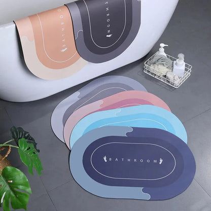 Alfombra De Baño (Súper absorbente y Antideslizante) - La original, la mágica.