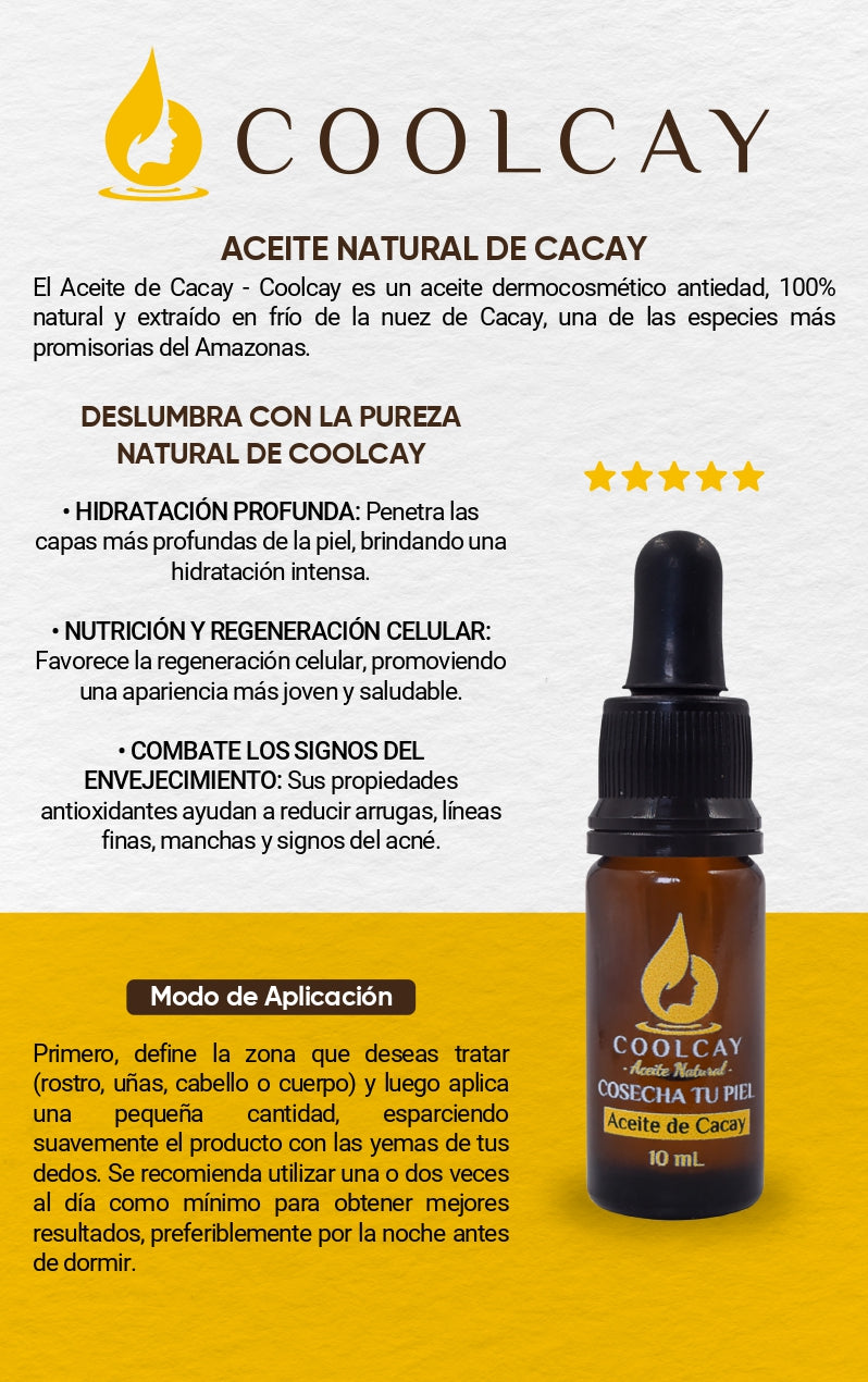 Aceite de Cacay - Rejuvenecedor