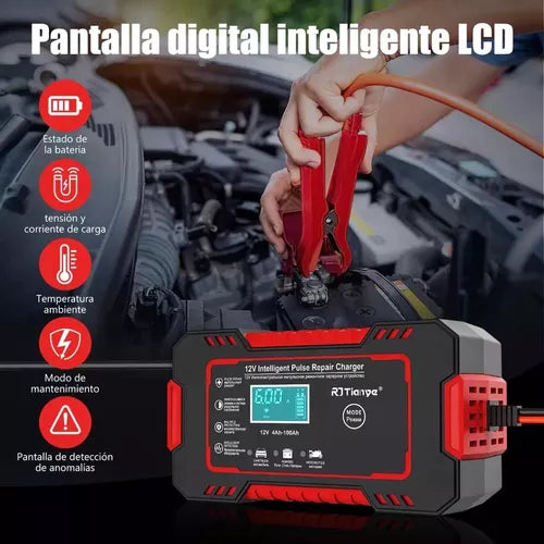 Cargador de bateria para vehiculos