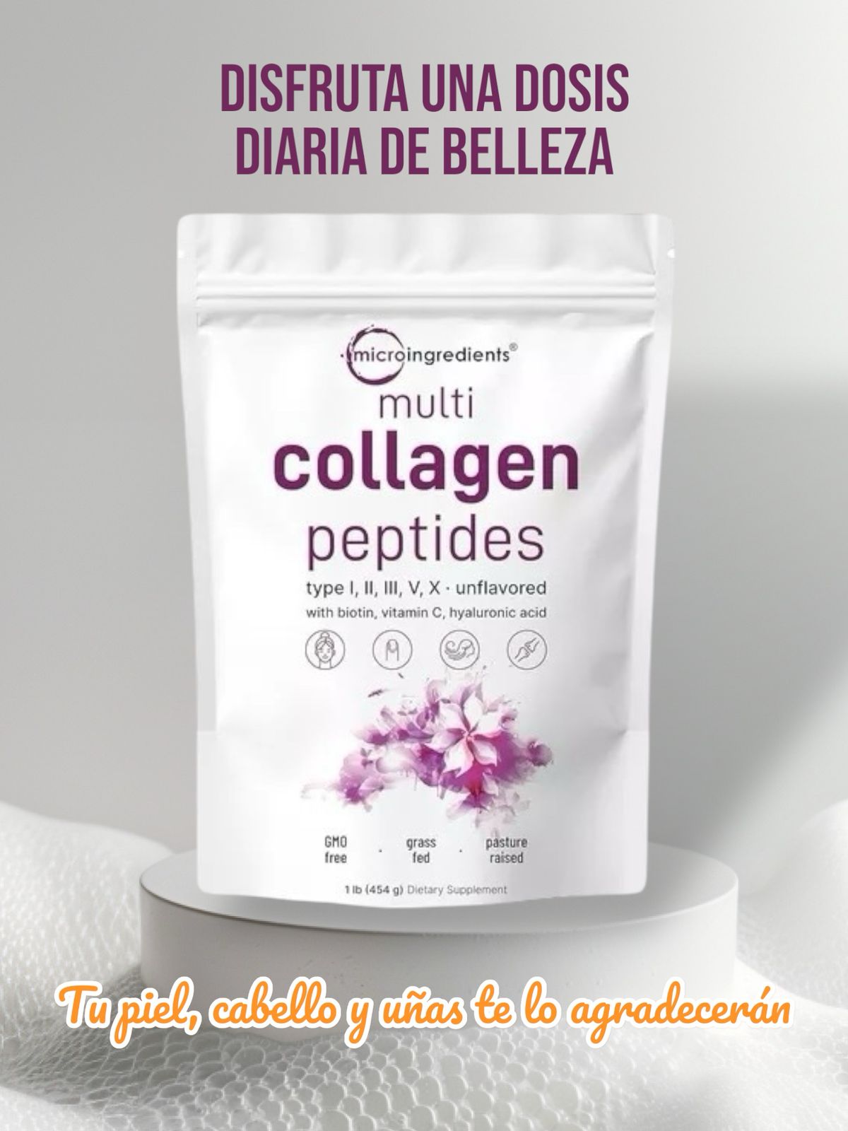 ✨ Recupera Tu Juventud Desde Adentro - Multi Collagen Peptides .