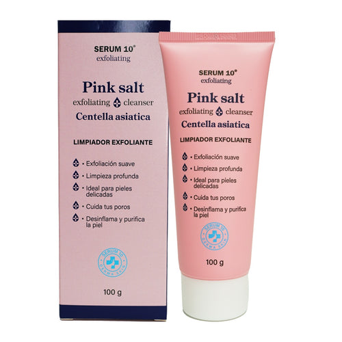 Jabón  Exfoliante de Sal Rosa