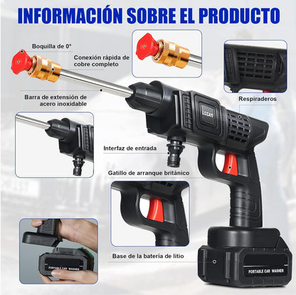 Hidrolavadora Portátil de Alta Presión