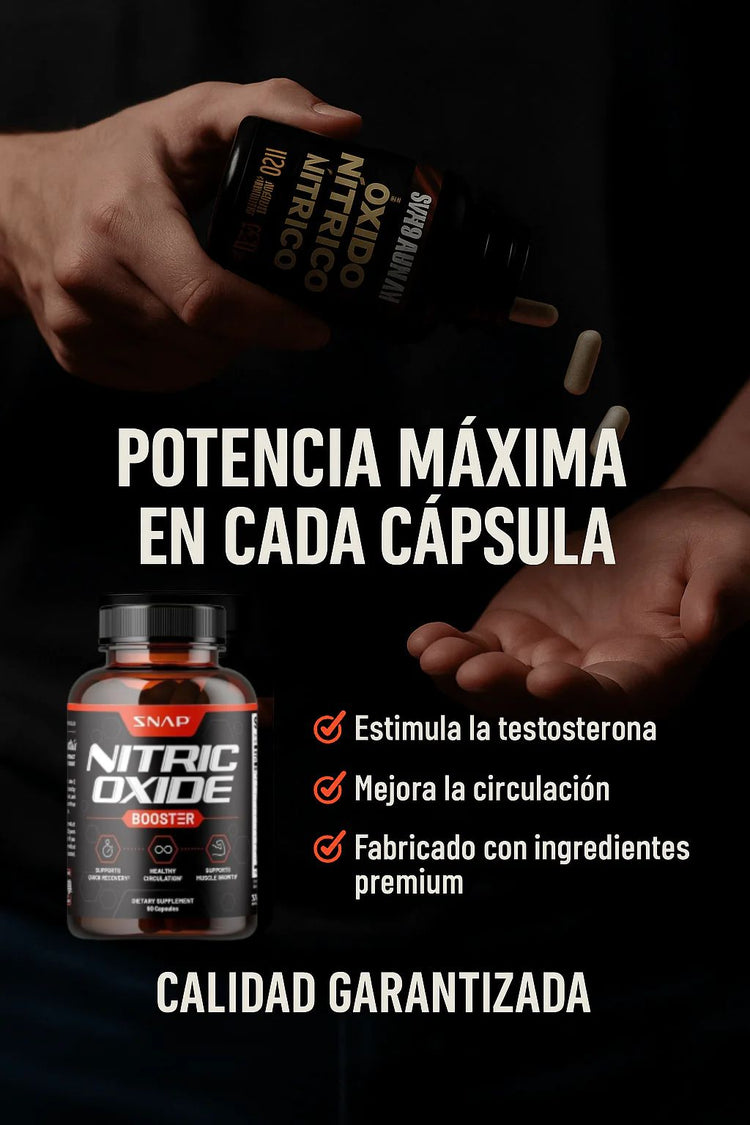 Potencia de Energía Natural - Nitric Oxide Booster