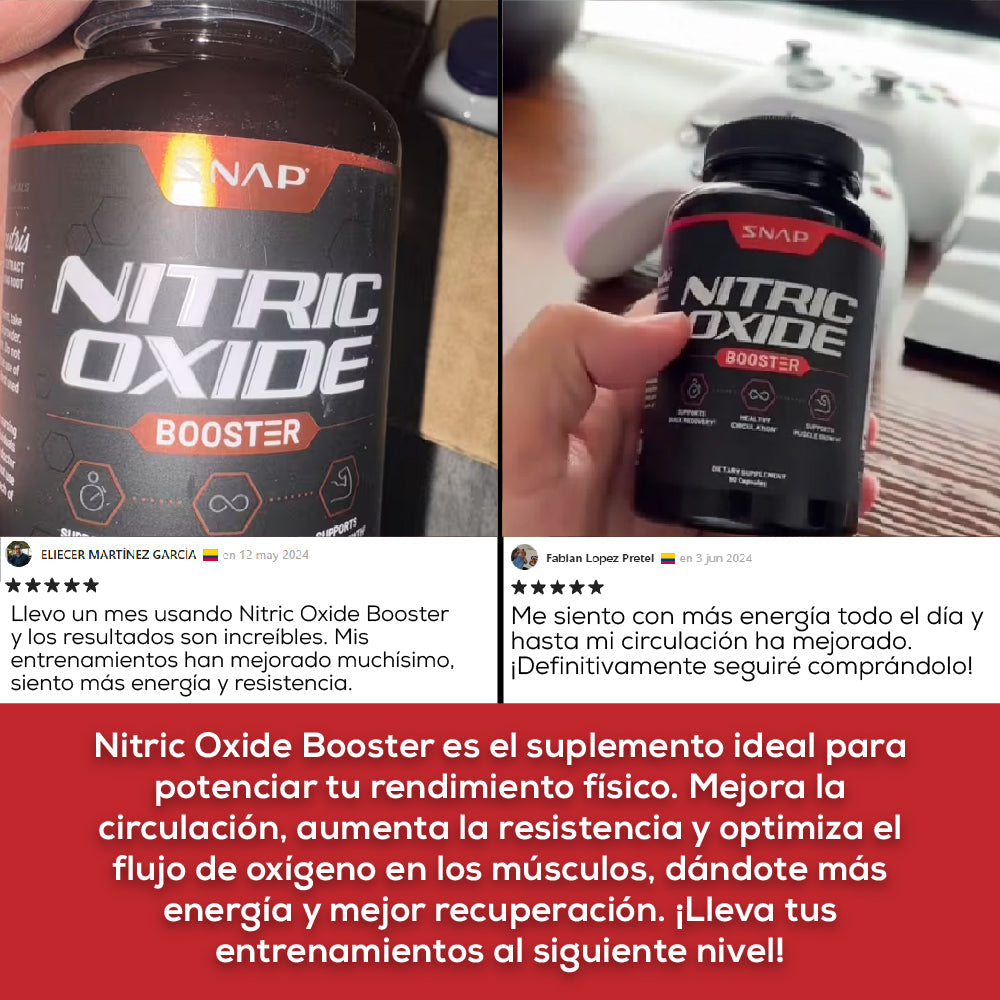 Potencia de Energía Natural - Nitric Oxide Booster