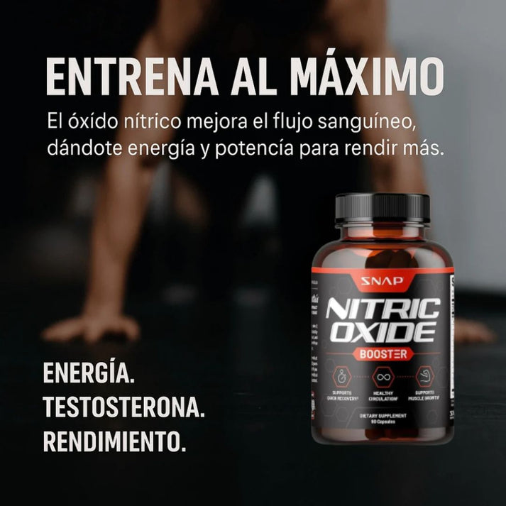 Potencia de Energía Natural - Nitric Oxide Booster
