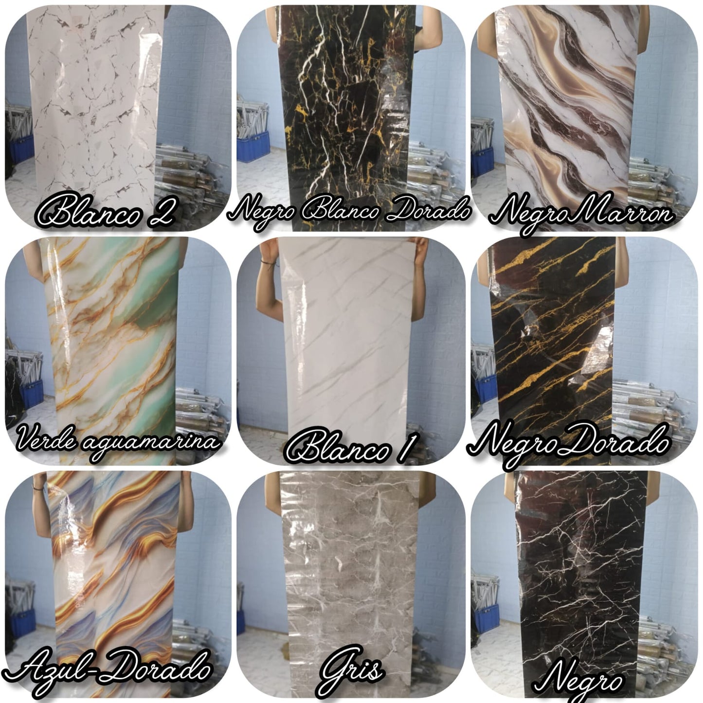 Papel Marmol Adhesivo