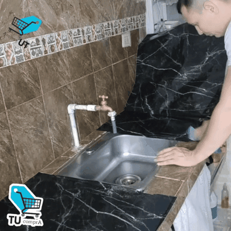 Papel Marmol Adhesivo