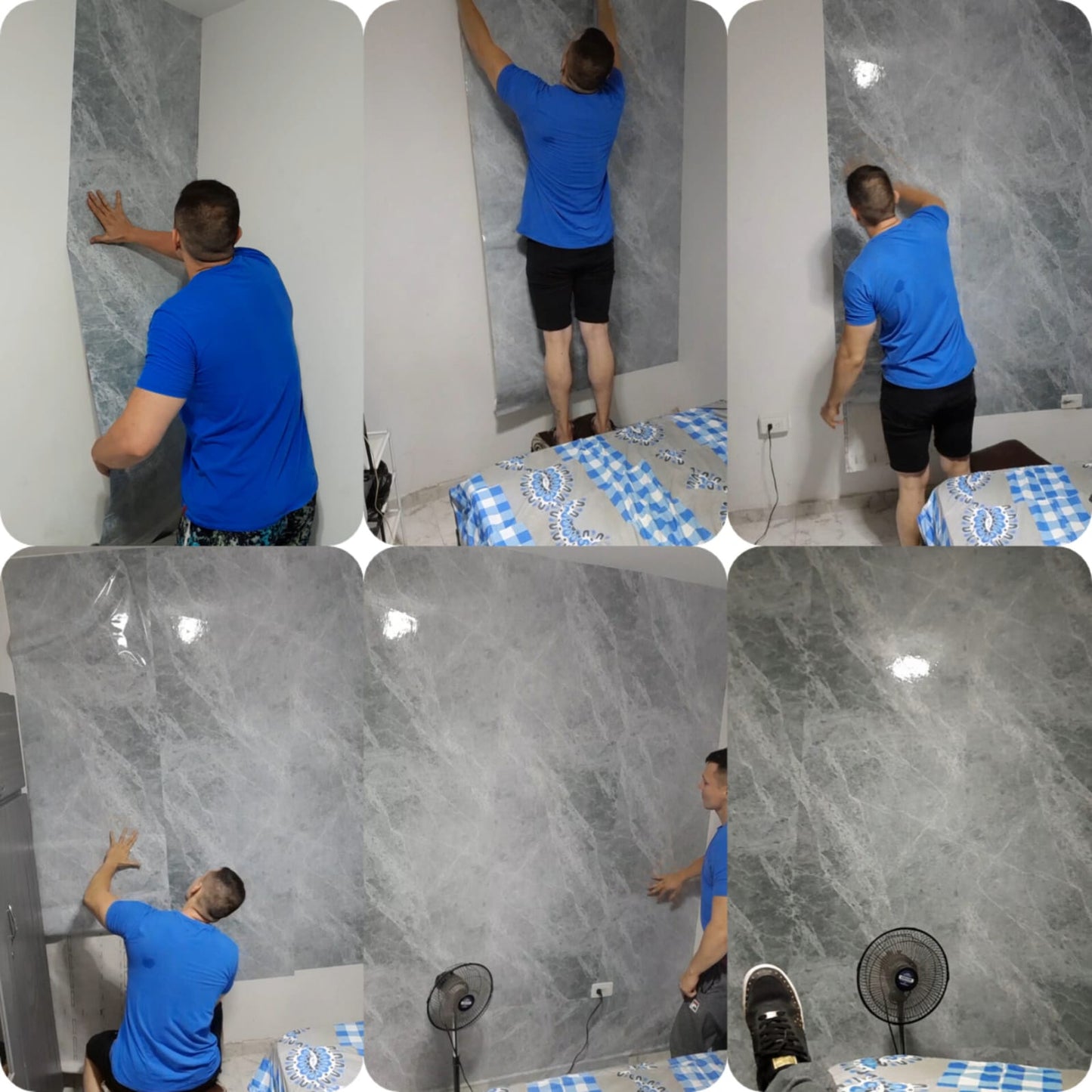 Papel Marmol Adhesivo