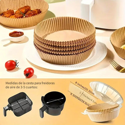 Papel Antiadherente Air Fryer