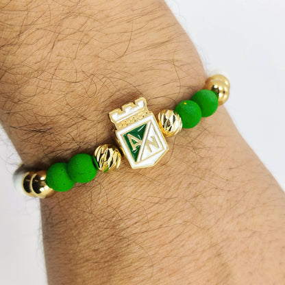 Combo manillas para pareja Atletico Nacional