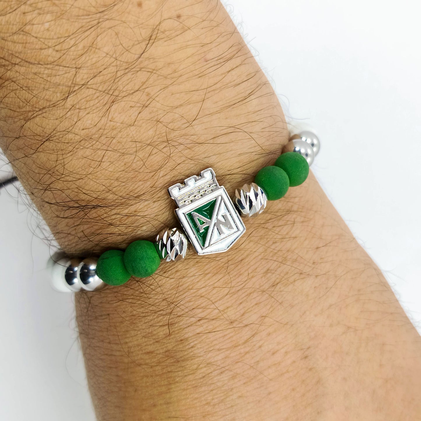 Combo manillas para pareja Atletico Nacional
