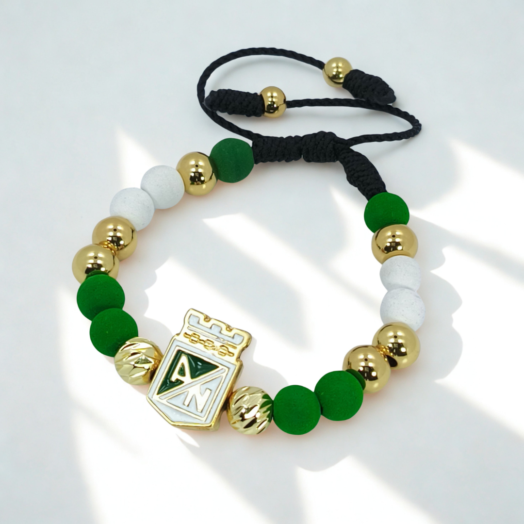 Combo manillas para pareja Atletico Nacional