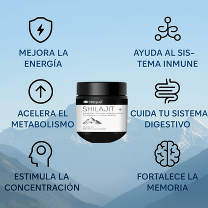 Shilajit:  El poder de aumentar la energía y combatir la fatiga de forma natural.
