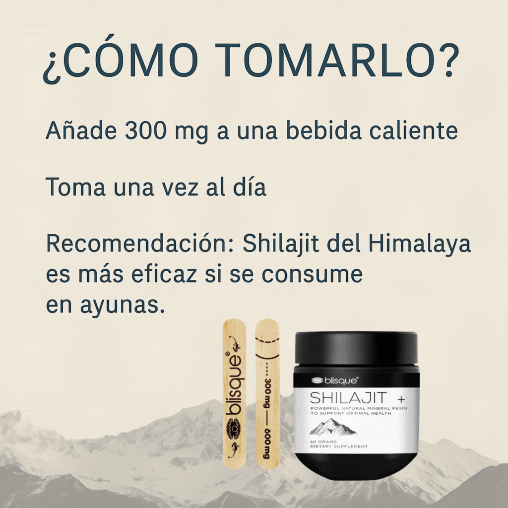 Shilajit:  El poder de aumentar la energía y combatir la fatiga de forma natural.